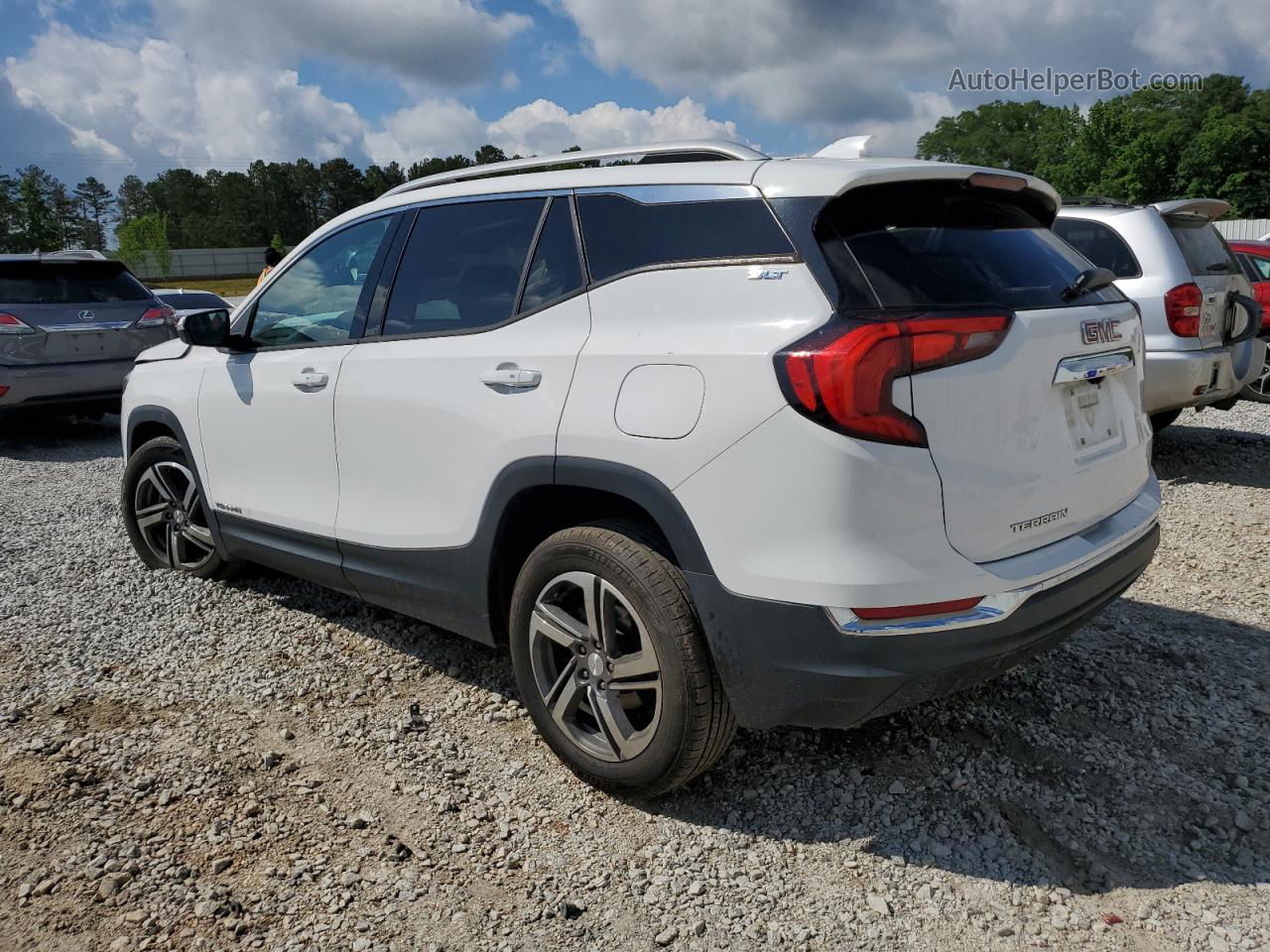 2020 Gmc Terrain Slt Белый vin: 3GKALPEV3LL236792