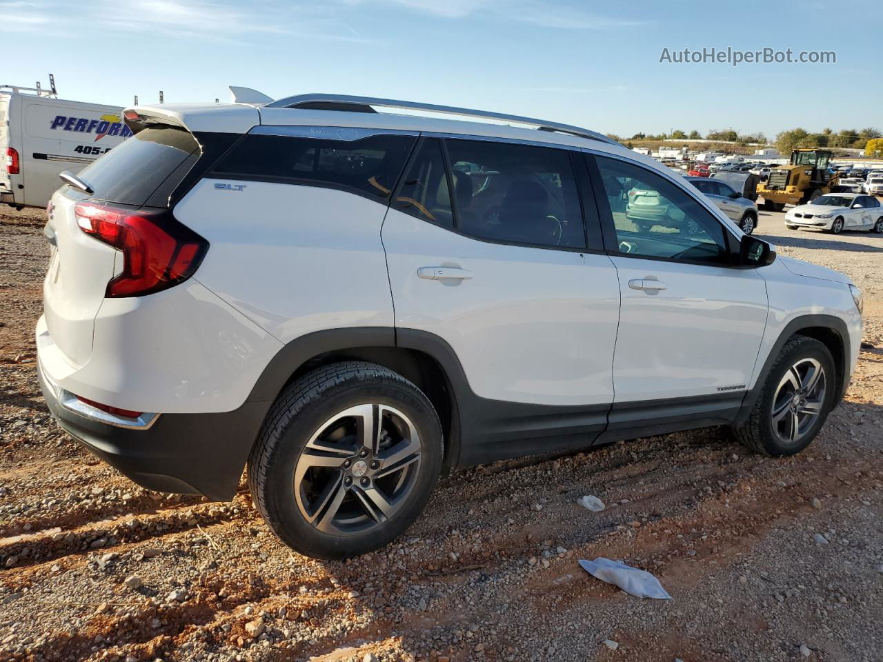 2020 Gmc Terrain Slt Белый vin: 3GKALPEV3LL243001