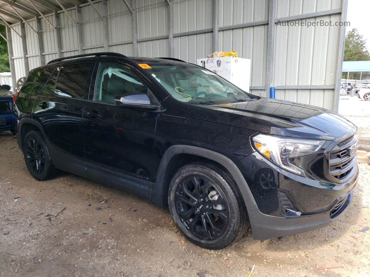 2020 Gmc Terrain Slt Черный vin: 3GKALPEV3LL315895