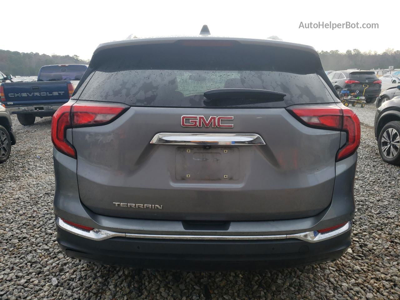 2019 Gmc Terrain Slt Gray vin: 3GKALPEV4KL128471