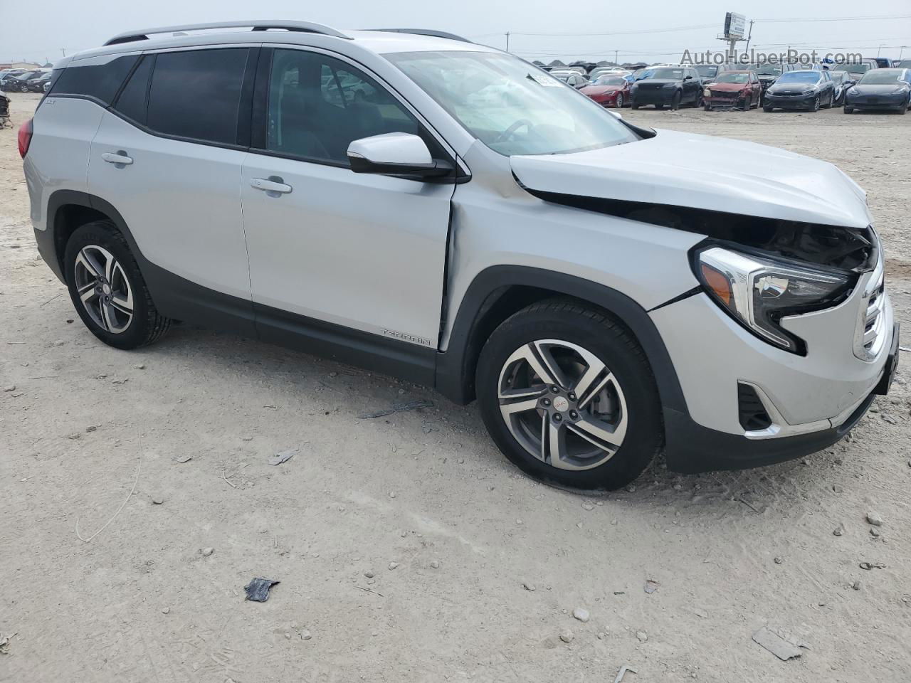 2019 Gmc Terrain Slt Silver vin: 3GKALPEV4KL372220