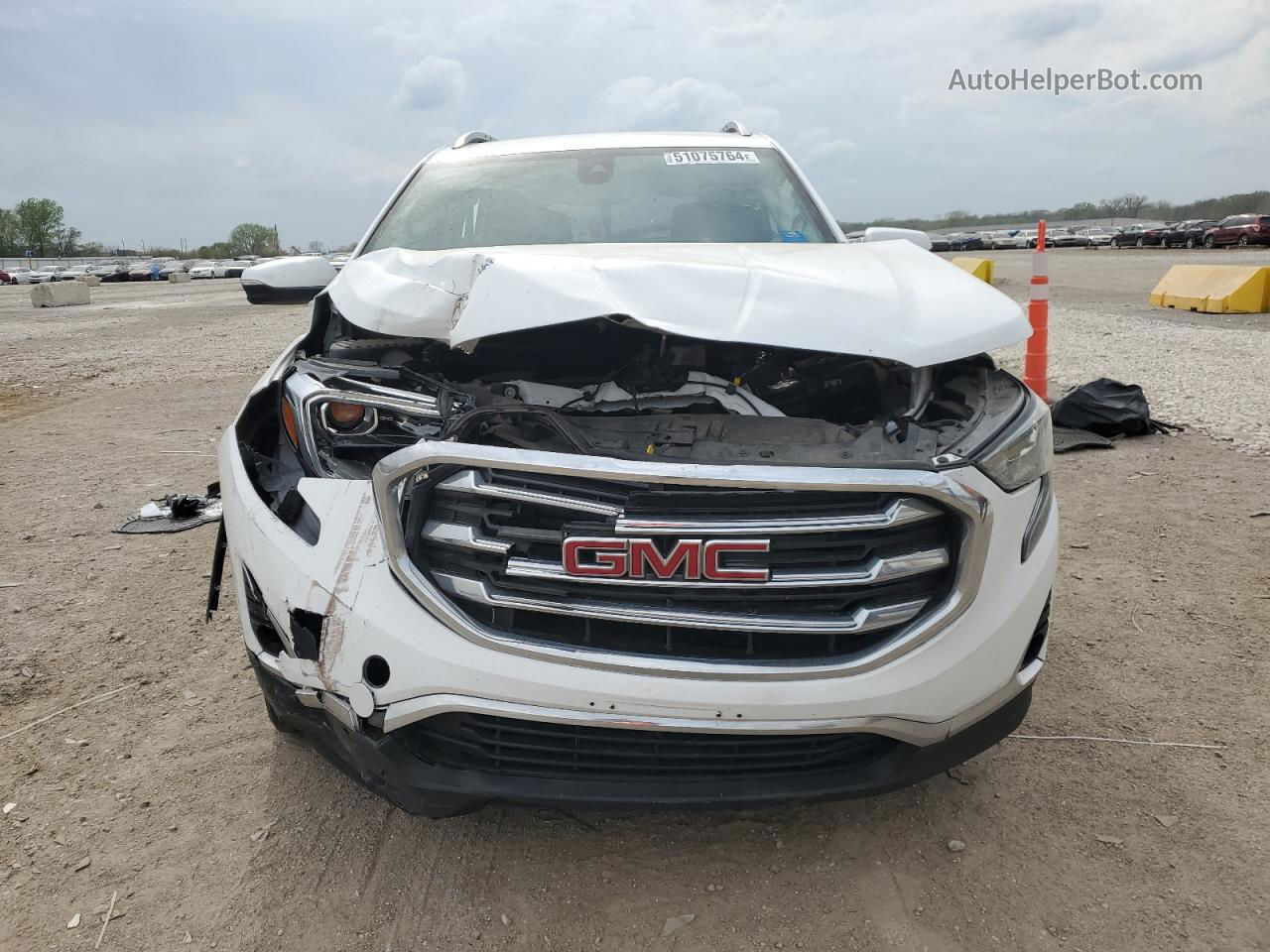 2020 Gmc Terrain Slt White vin: 3GKALPEV4LL125135