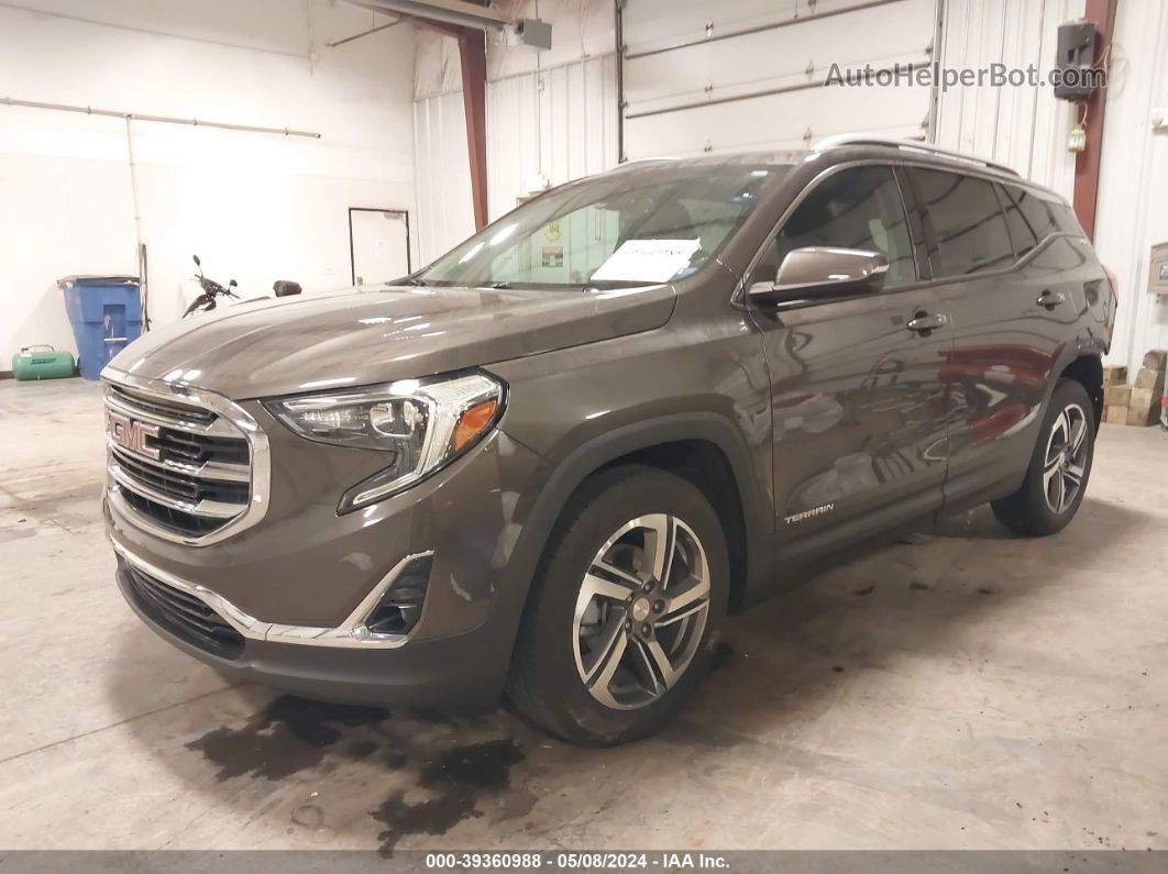 2020 Gmc Terrain Fwd Slt Gray vin: 3GKALPEV4LL128116