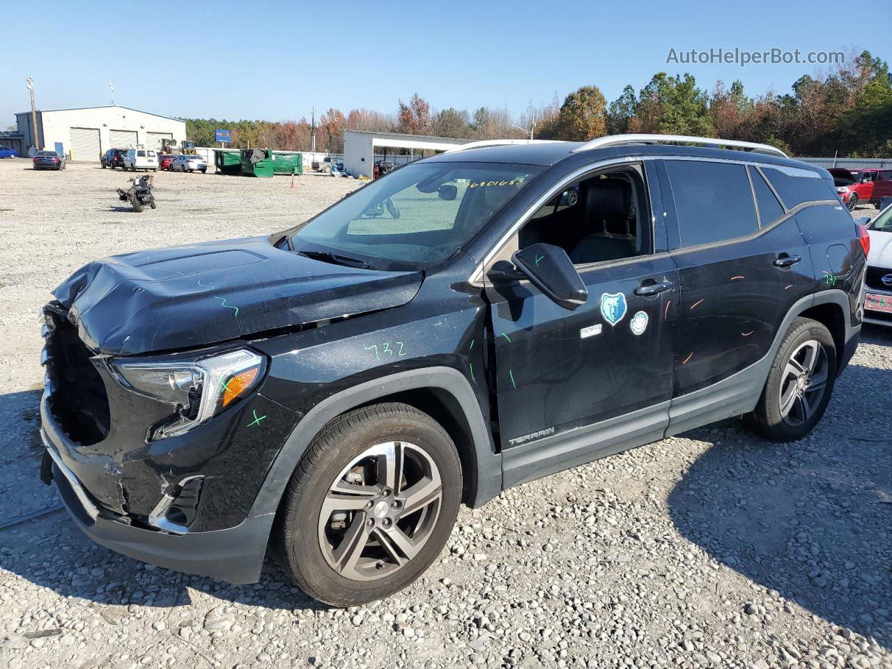 2020 Gmc Terrain Slt Black vin: 3GKALPEV4LL169135