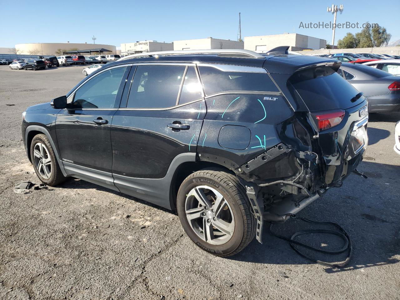 2020 Gmc Terrain Slt Black vin: 3GKALPEV4LL303562