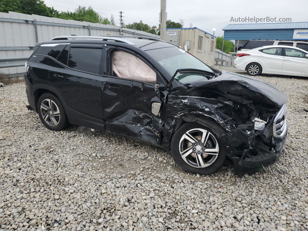 2019 Gmc Terrain Slt Black vin: 3GKALPEV5KL105944