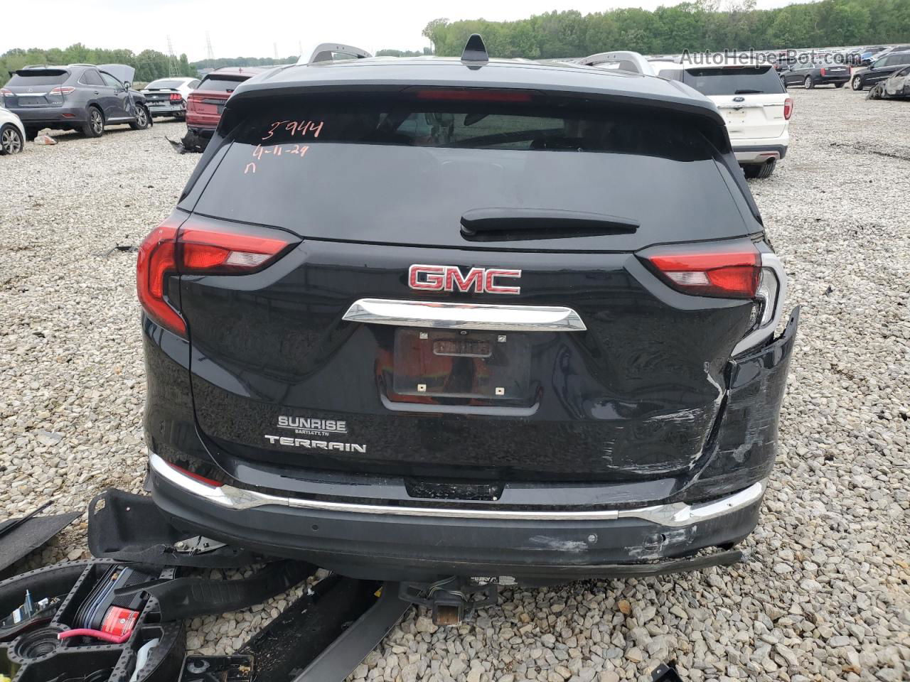 2019 Gmc Terrain Slt Black vin: 3GKALPEV5KL105944