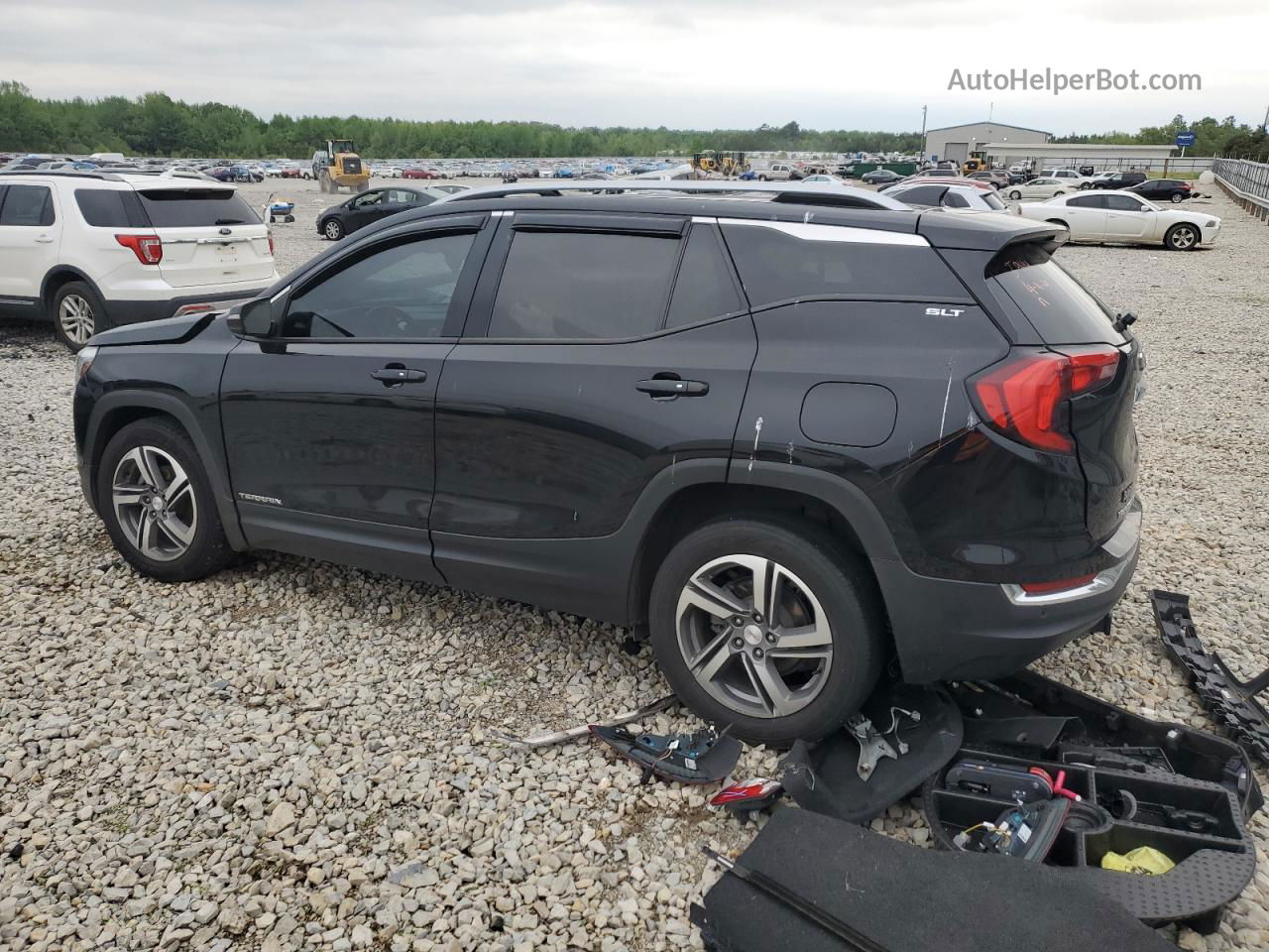 2019 Gmc Terrain Slt Black vin: 3GKALPEV5KL105944