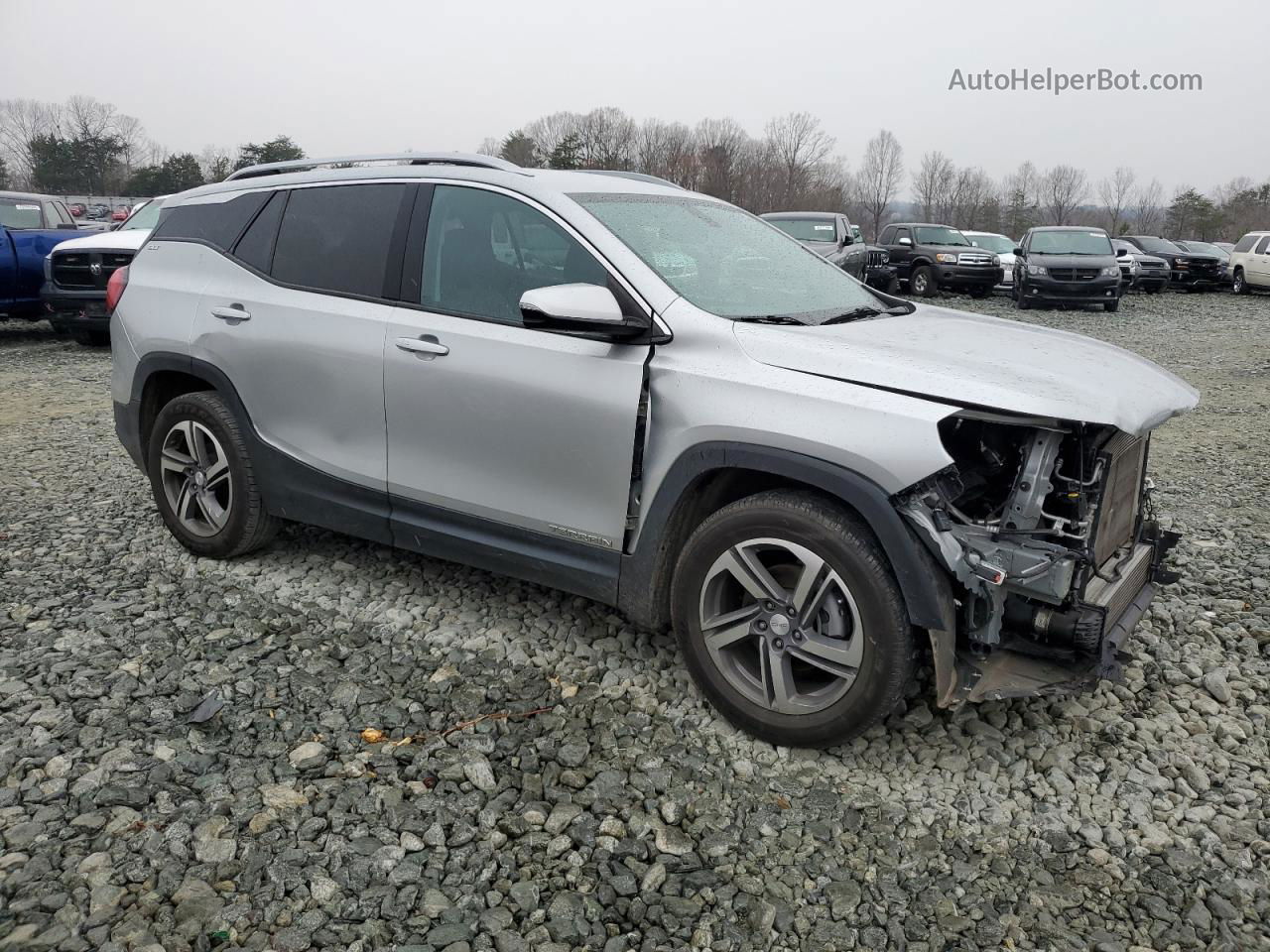 2019 Gmc Terrain Slt Silver vin: 3GKALPEV5KL241832