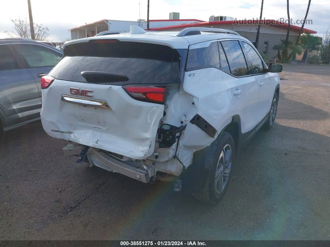 2019 Gmc Terrain Slt White vin: 3GKALPEV5KL333734