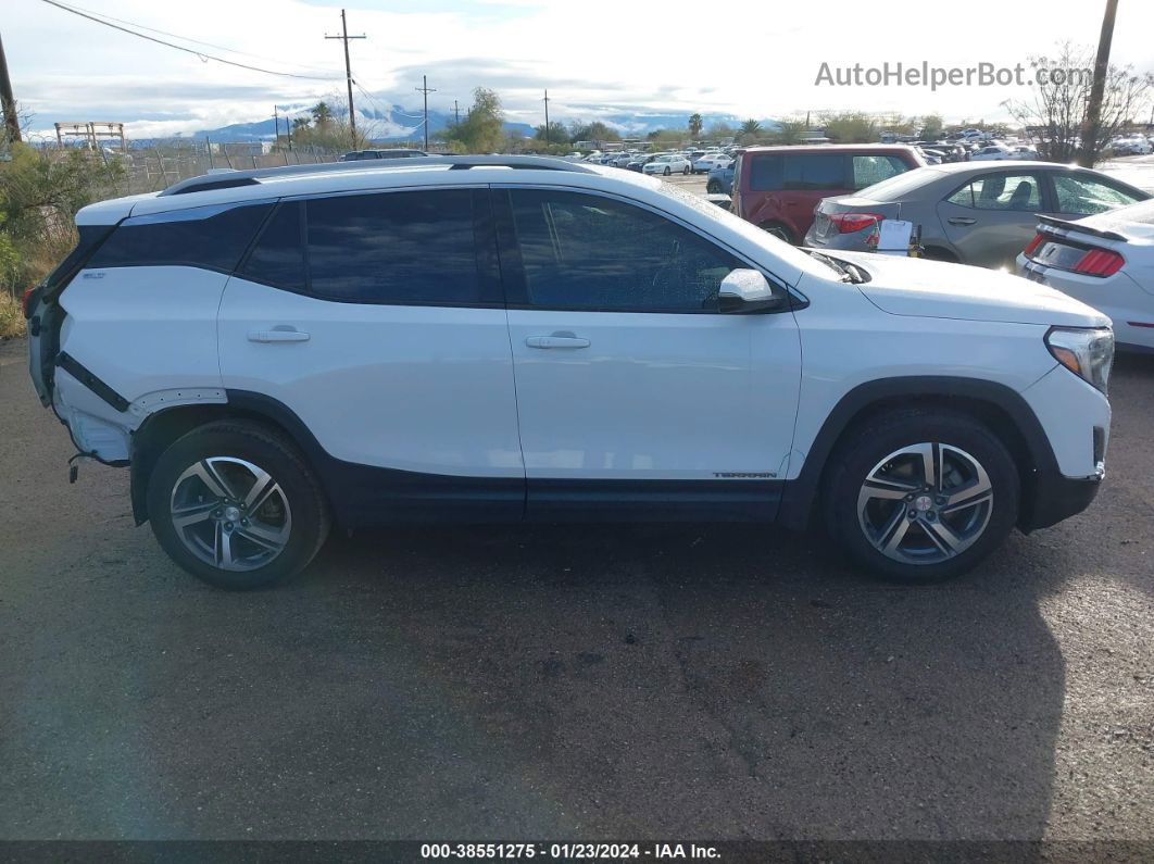 2019 Gmc Terrain Slt White vin: 3GKALPEV5KL333734