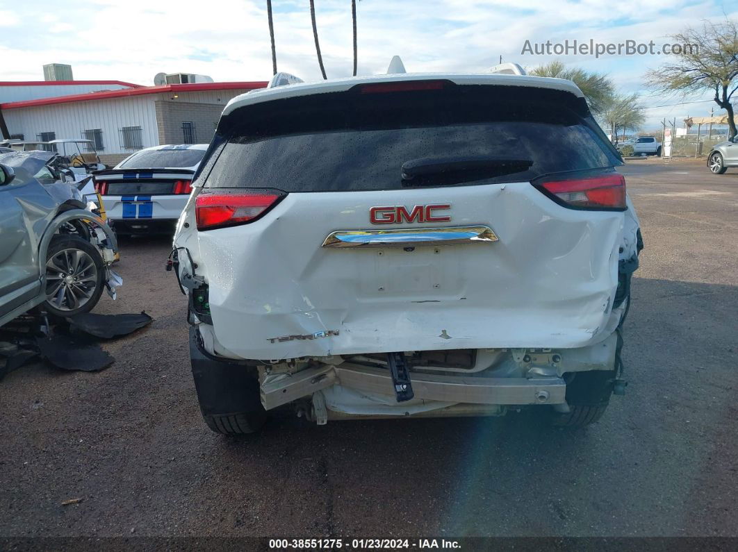 2019 Gmc Terrain Slt White vin: 3GKALPEV5KL333734