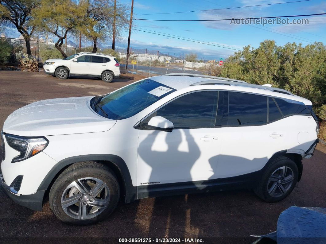 2019 Gmc Terrain Slt White vin: 3GKALPEV5KL333734