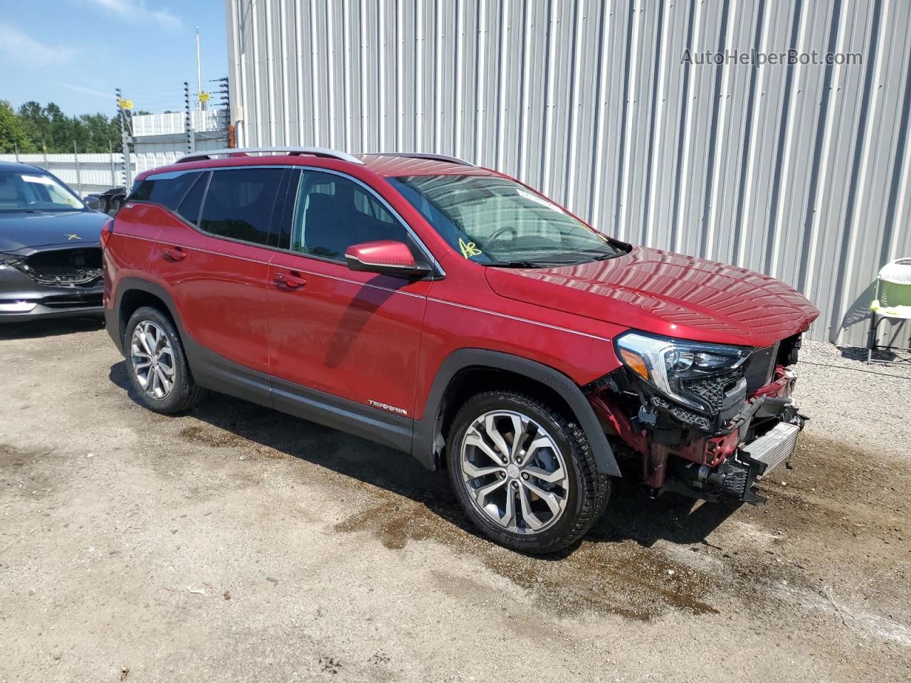 2019 Gmc Terrain Slt Red vin: 3GKALPEV5KL368807