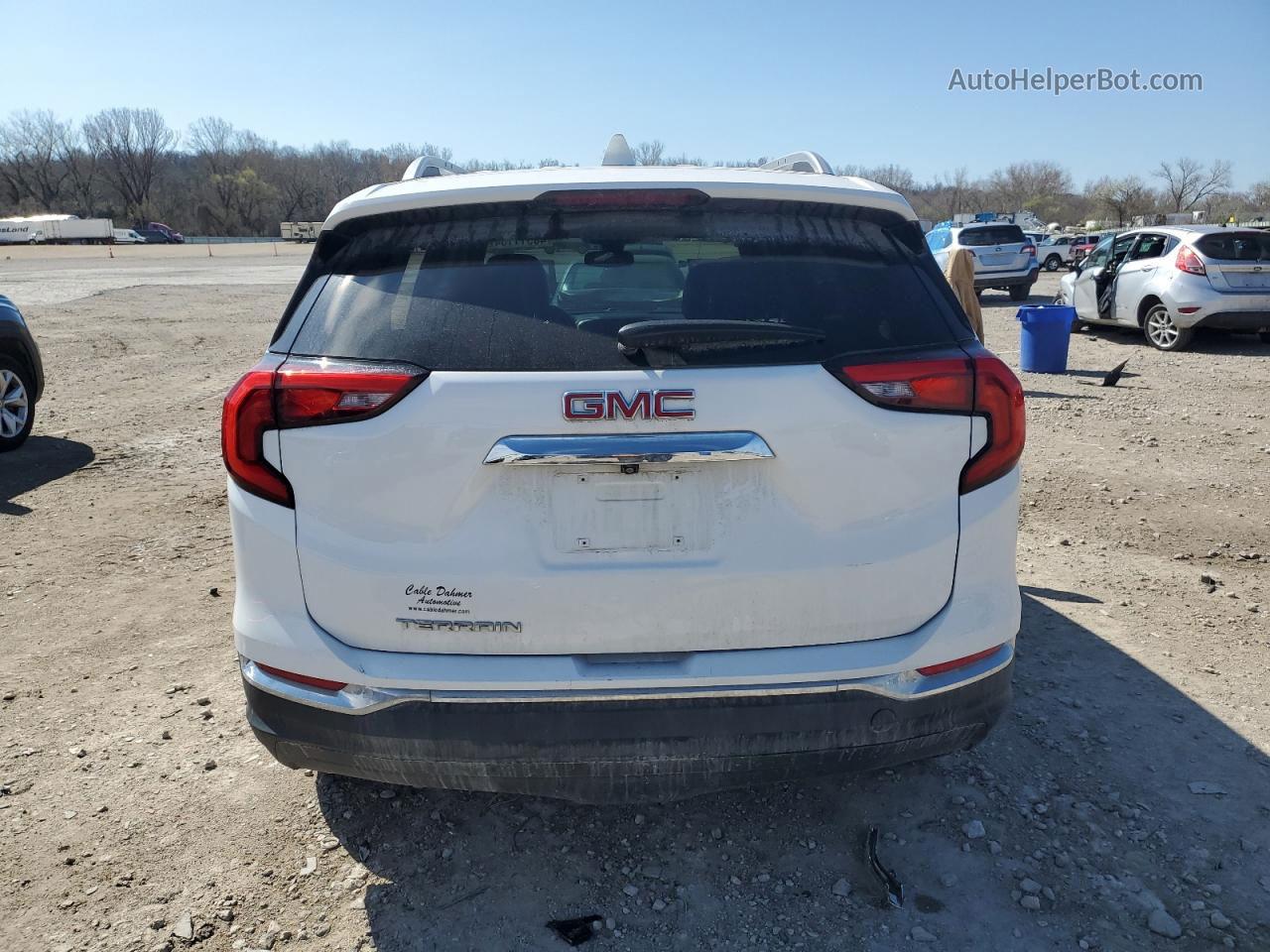 2020 Gmc Terrain Slt White vin: 3GKALPEV5LL238396