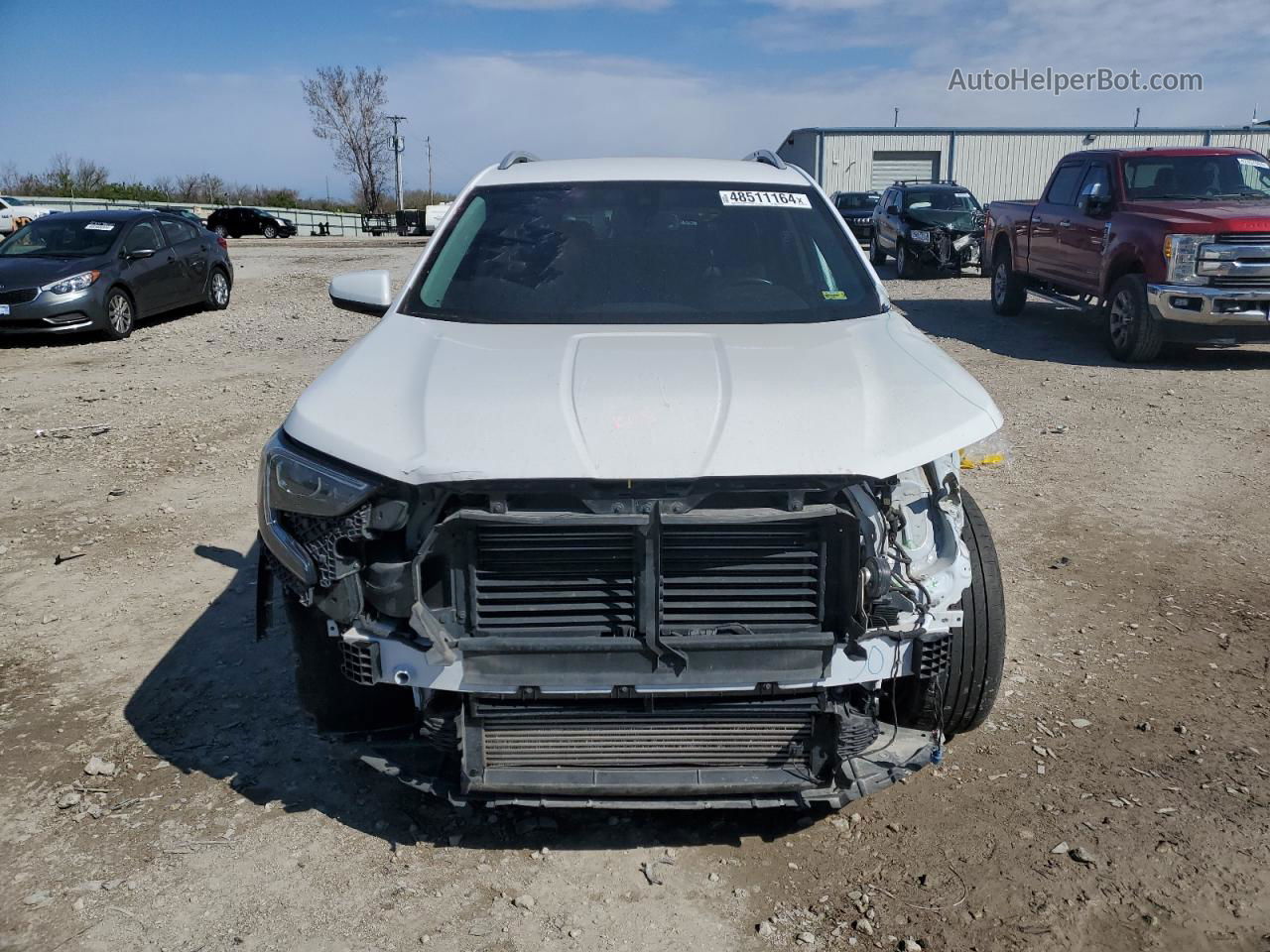 2020 Gmc Terrain Slt White vin: 3GKALPEV5LL238396