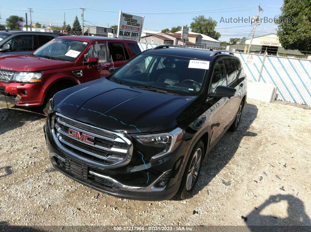 2020 Gmc Terrain Fwd Slt Черный vin: 3GKALPEV5LL266392