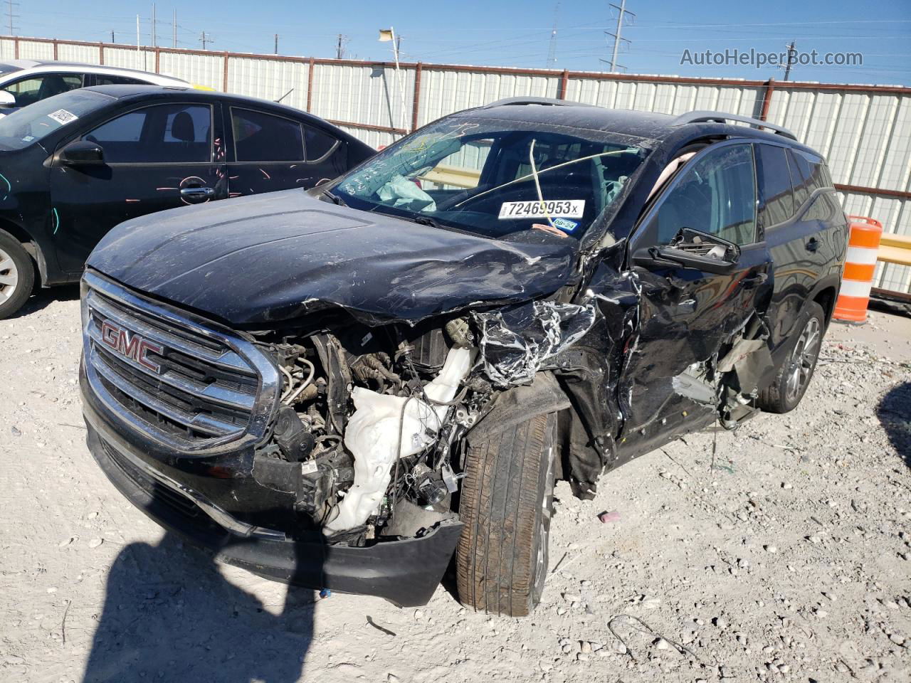 2019 Gmc Terrain Slt Черный vin: 3GKALPEV6KL163917