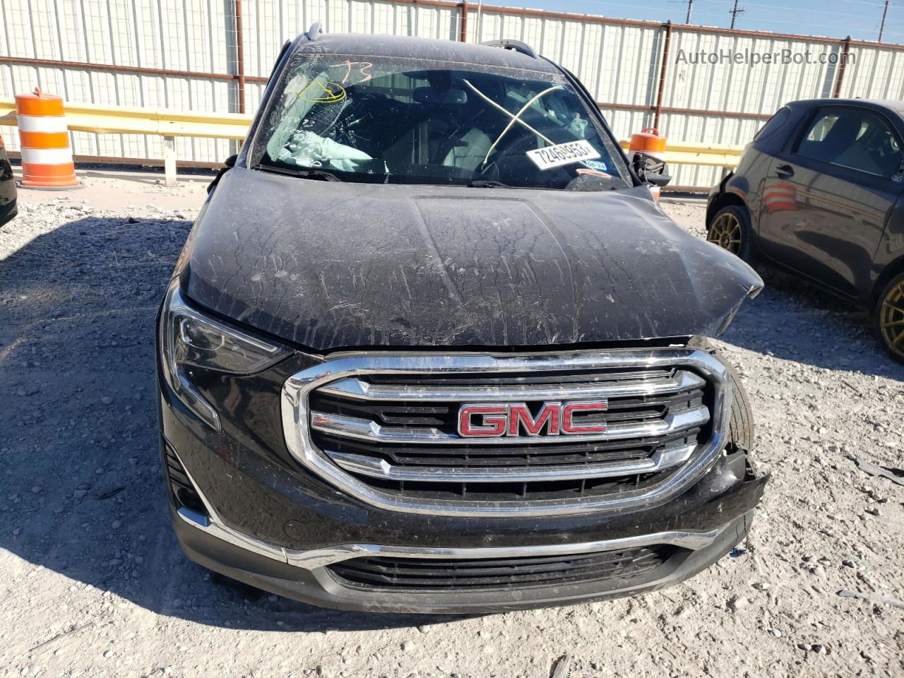 2019 Gmc Terrain Slt Черный vin: 3GKALPEV6KL163917