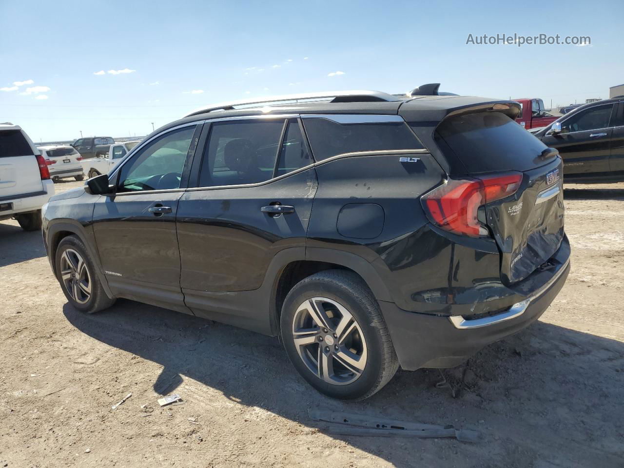 2019 Gmc Terrain Slt Black vin: 3GKALPEV6KL189076