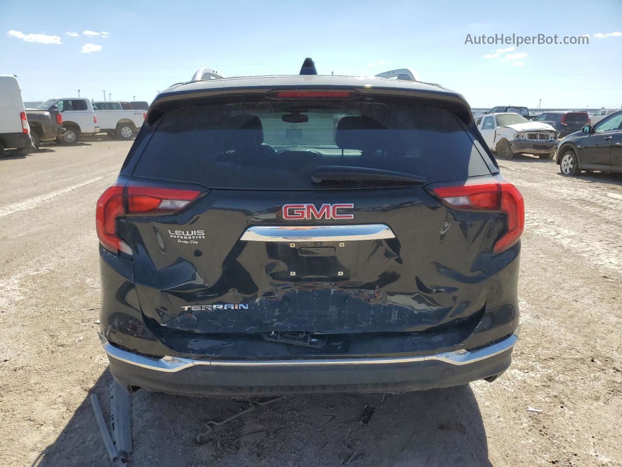 2019 Gmc Terrain Slt Black vin: 3GKALPEV6KL189076