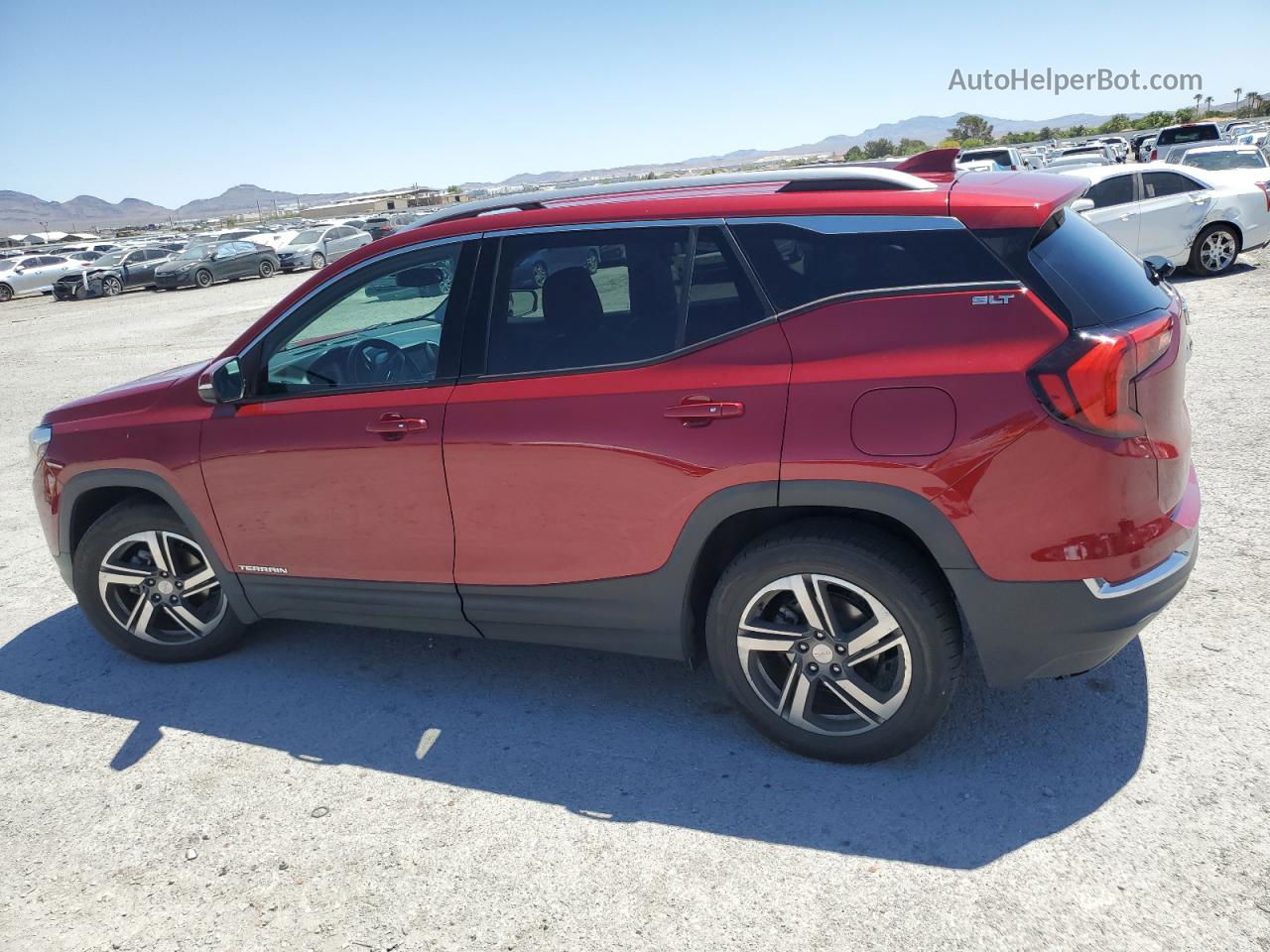 2019 Gmc Terrain Slt Red vin: 3GKALPEV6KL235988