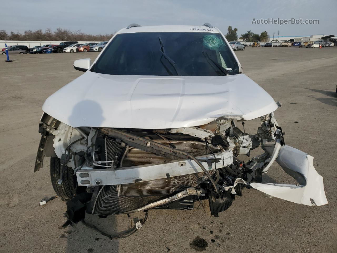 2019 Gmc Terrain Slt White vin: 3GKALPEV6KL244710