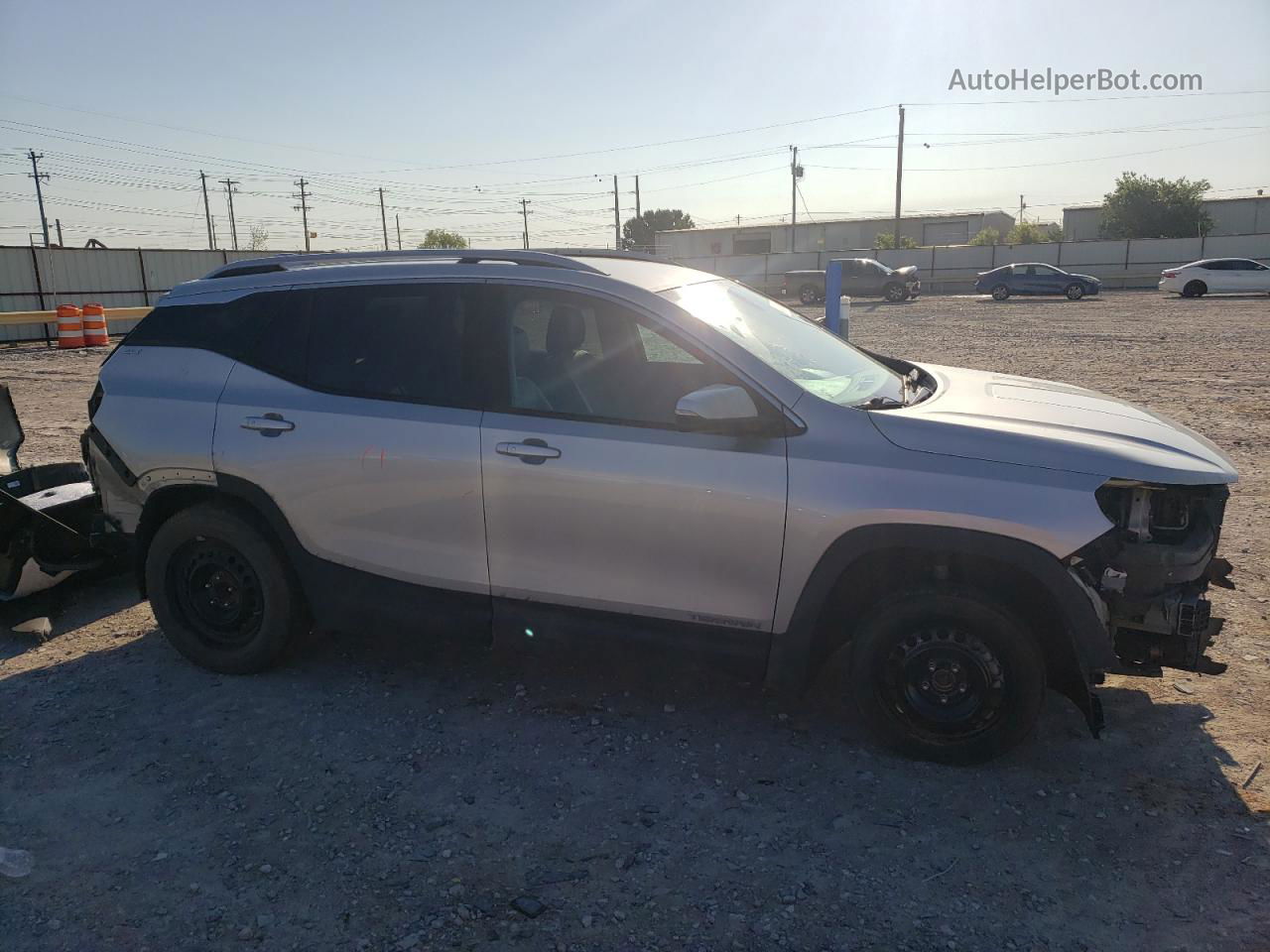 2019 Gmc Terrain Slt Silver vin: 3GKALPEV6KL368654