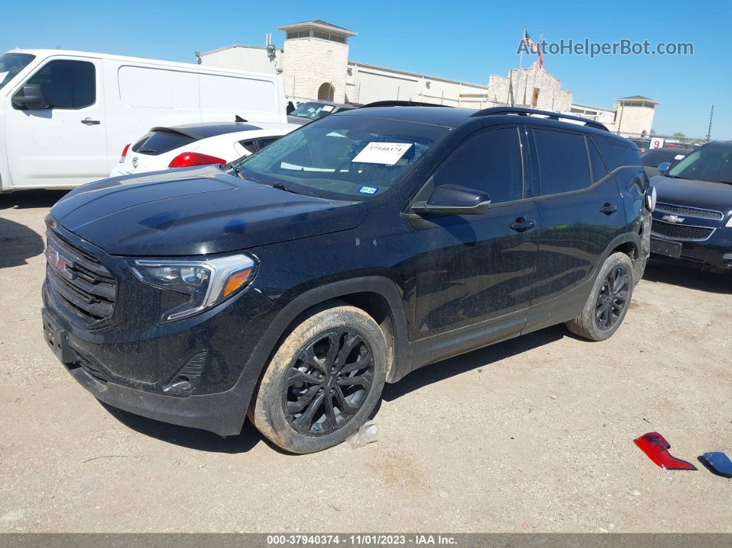 2020 Gmc Terrain Fwd Slt Black vin: 3GKALPEV6LL295335