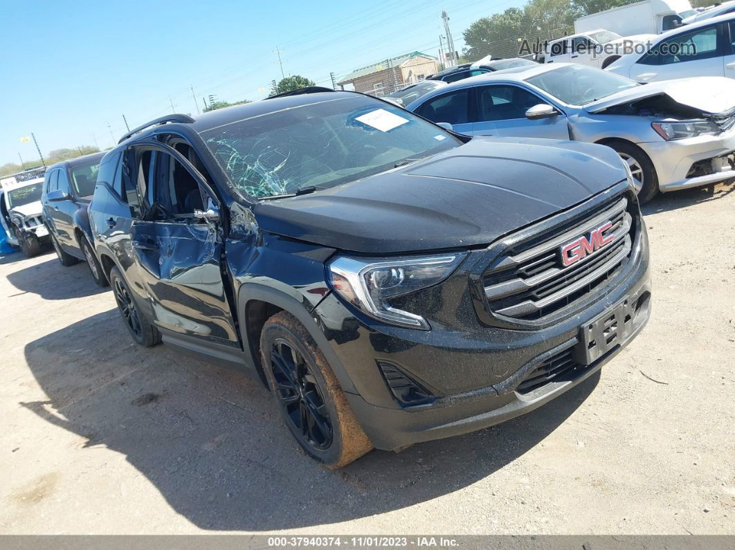 2020 Gmc Terrain Fwd Slt Black vin: 3GKALPEV6LL295335