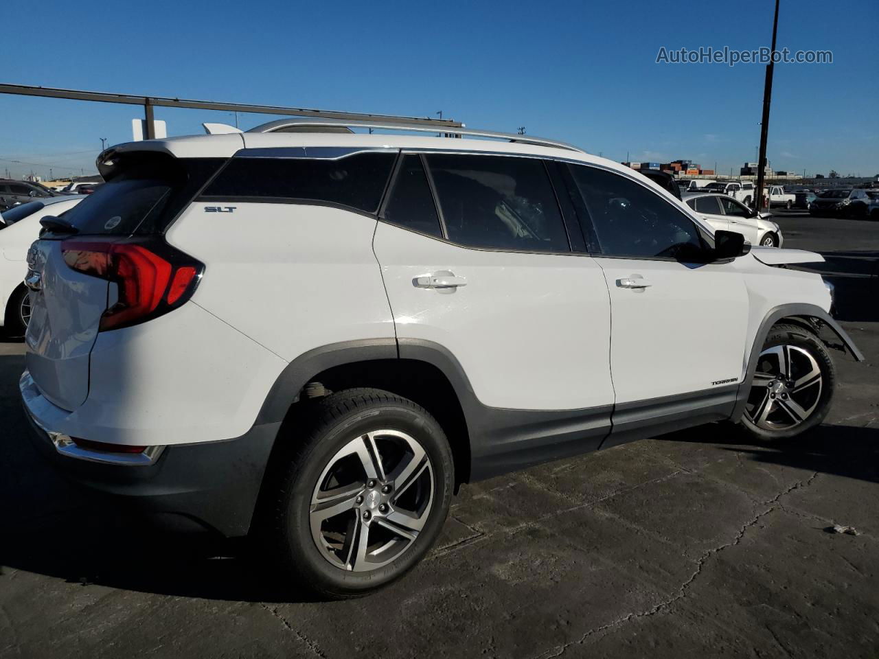 2020 Gmc Terrain Slt White vin: 3GKALPEV7LL255829