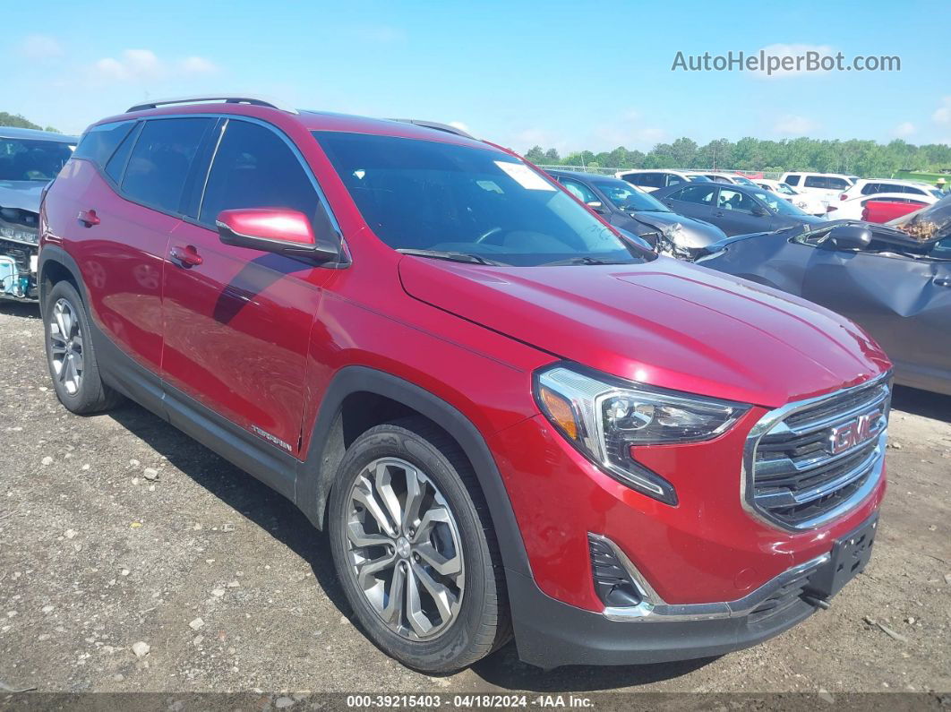 2020 Gmc Terrain Fwd Slt Burgundy vin: 3GKALPEV7LL261484