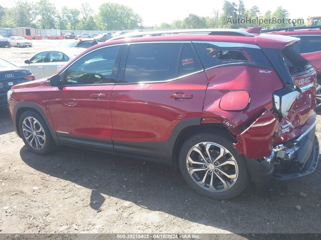 2020 Gmc Terrain Fwd Slt Burgundy vin: 3GKALPEV7LL261484