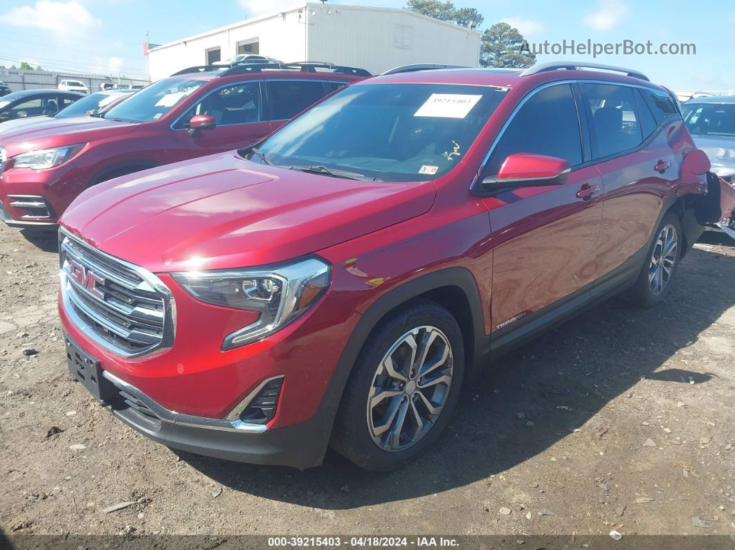 2020 Gmc Terrain Fwd Slt Burgundy vin: 3GKALPEV7LL261484