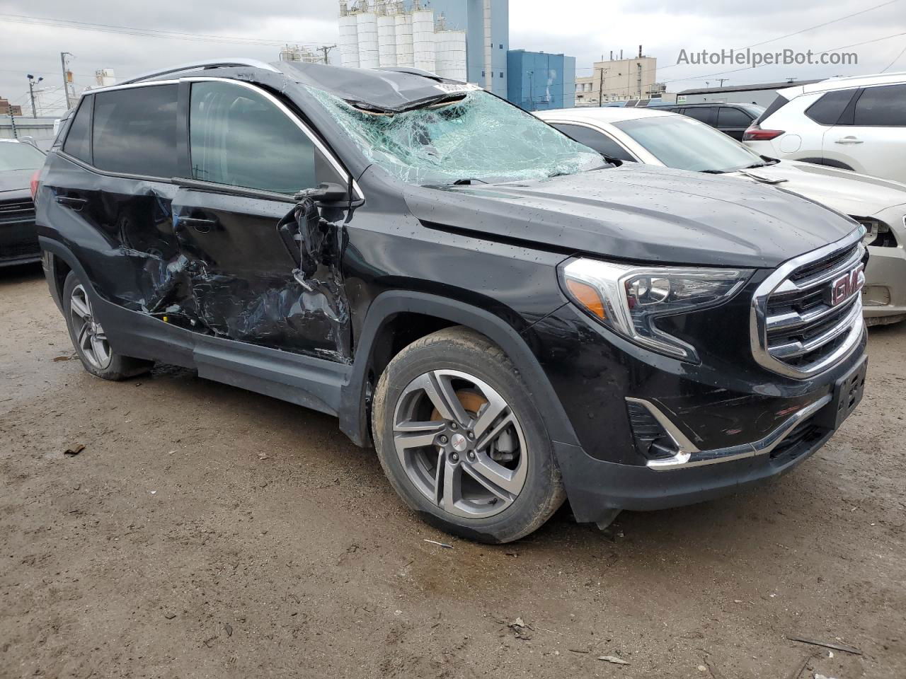 2019 Gmc Terrain Slt Black vin: 3GKALPEV8KL269236