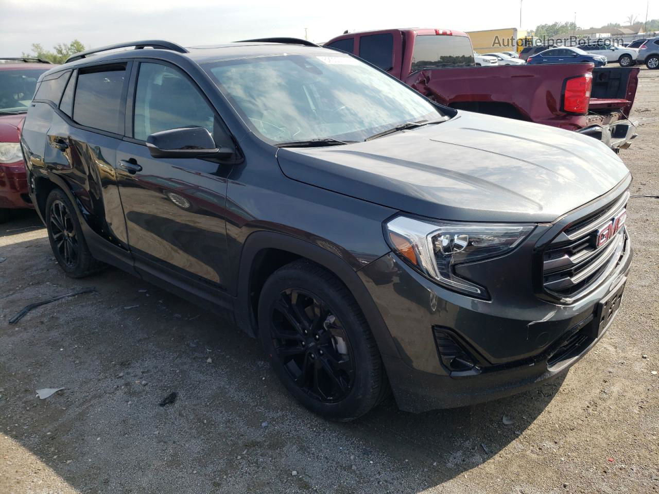 2020 Gmc Terrain Slt Gray vin: 3GKALPEV8LL169123