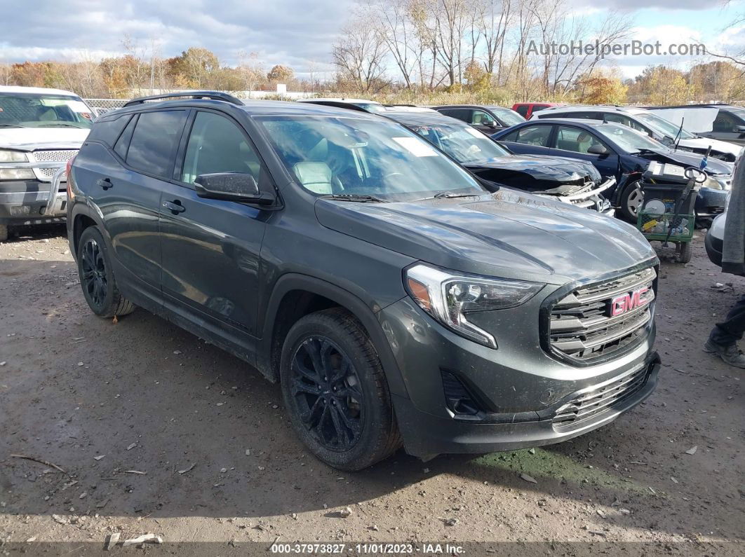 2020 Gmc Terrain Fwd Slt Gray vin: 3GKALPEV8LL209815