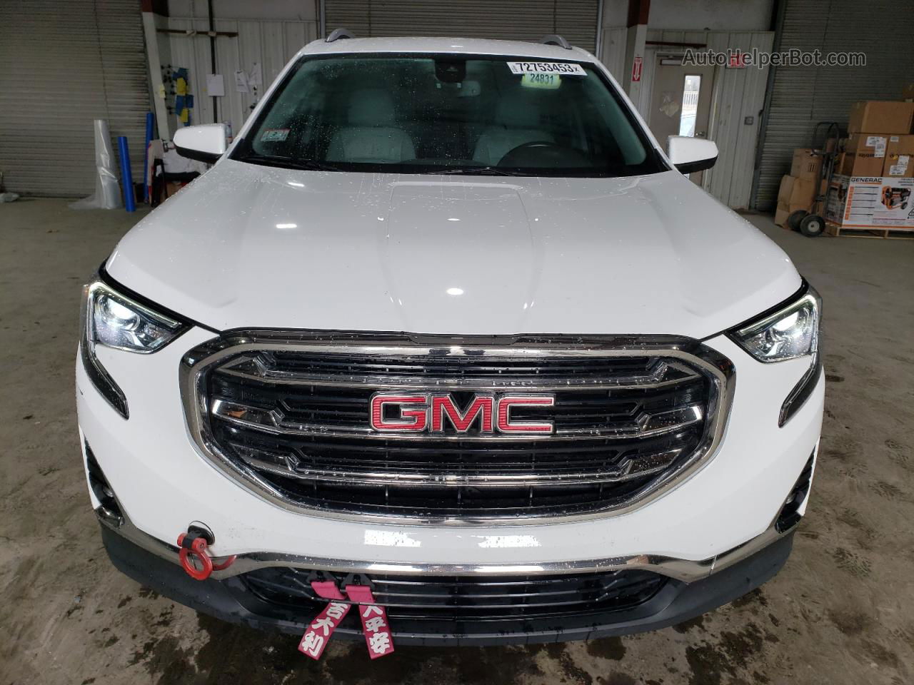 2020 Gmc Terrain Slt Белый vin: 3GKALPEV8LL288015