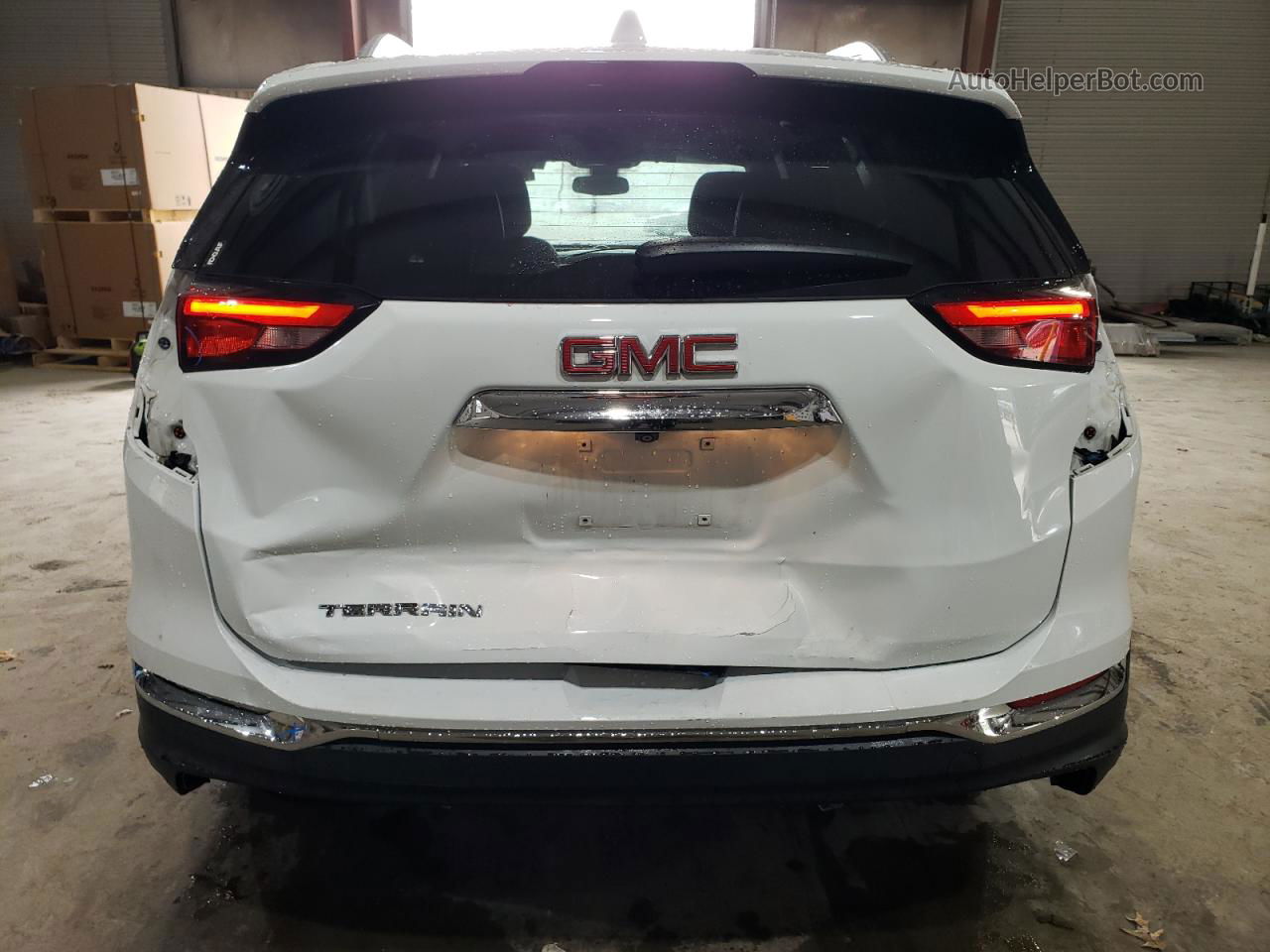 2020 Gmc Terrain Slt White vin: 3GKALPEV8LL288015