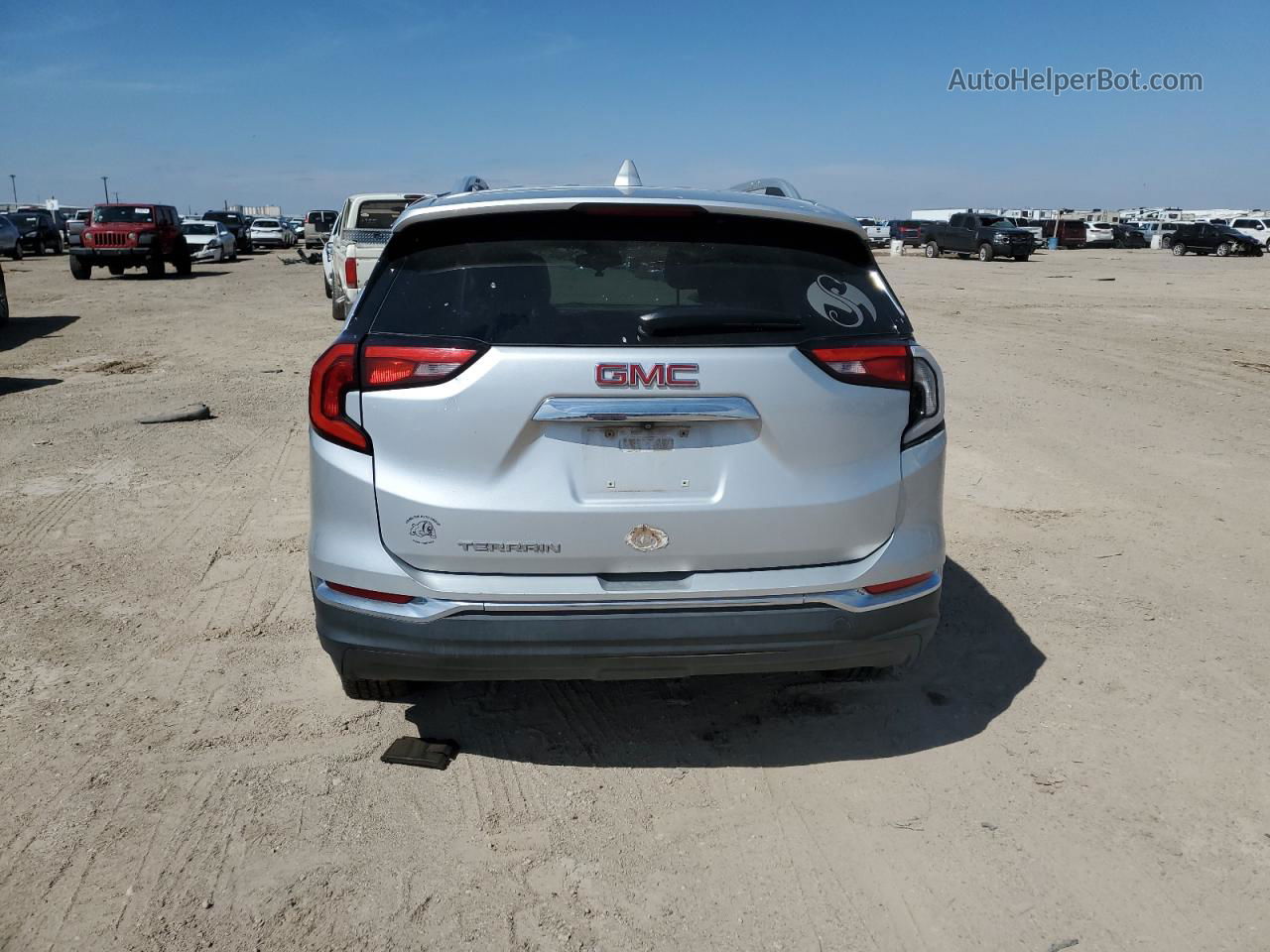 2019 Gmc Terrain Slt Silver vin: 3GKALPEVXKL208082