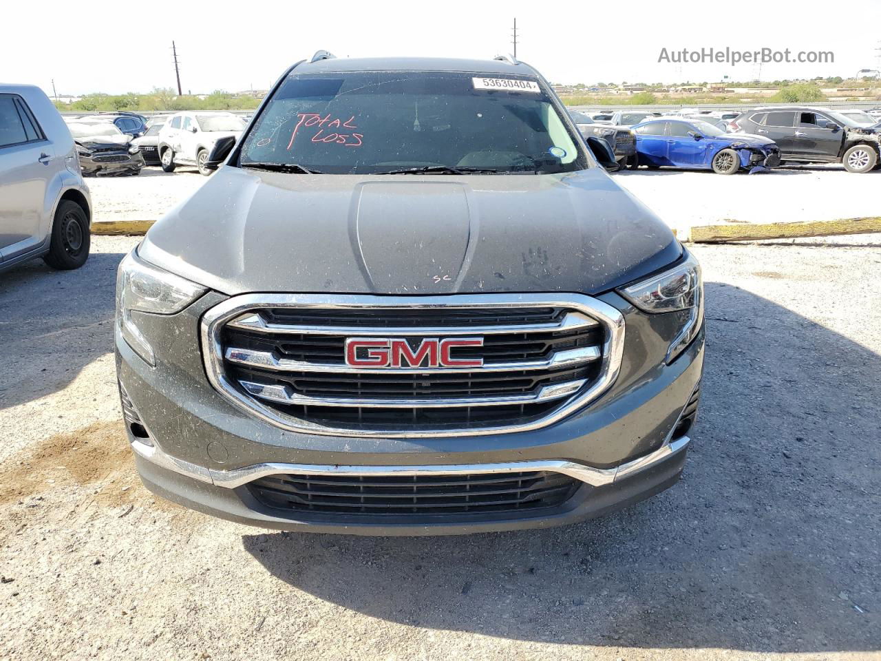 2019 Gmc Terrain Slt Charcoal vin: 3GKALPEVXKL283381