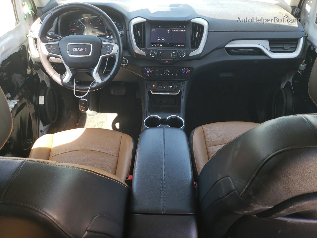 2020 Gmc Terrain Slt Белый vin: 3GKALPEVXLL243724