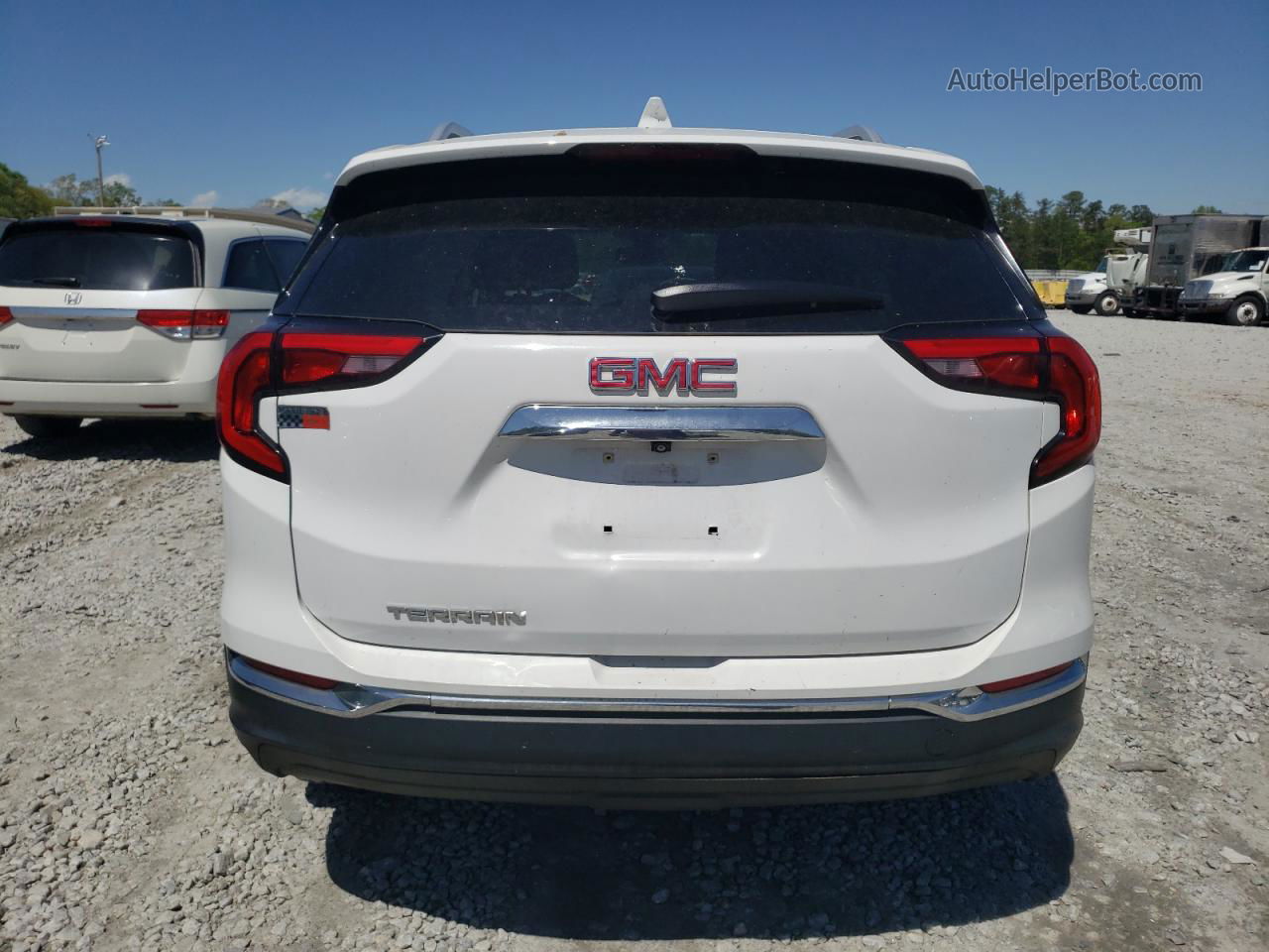 2020 Gmc Terrain Slt White vin: 3GKALPEVXLL243724