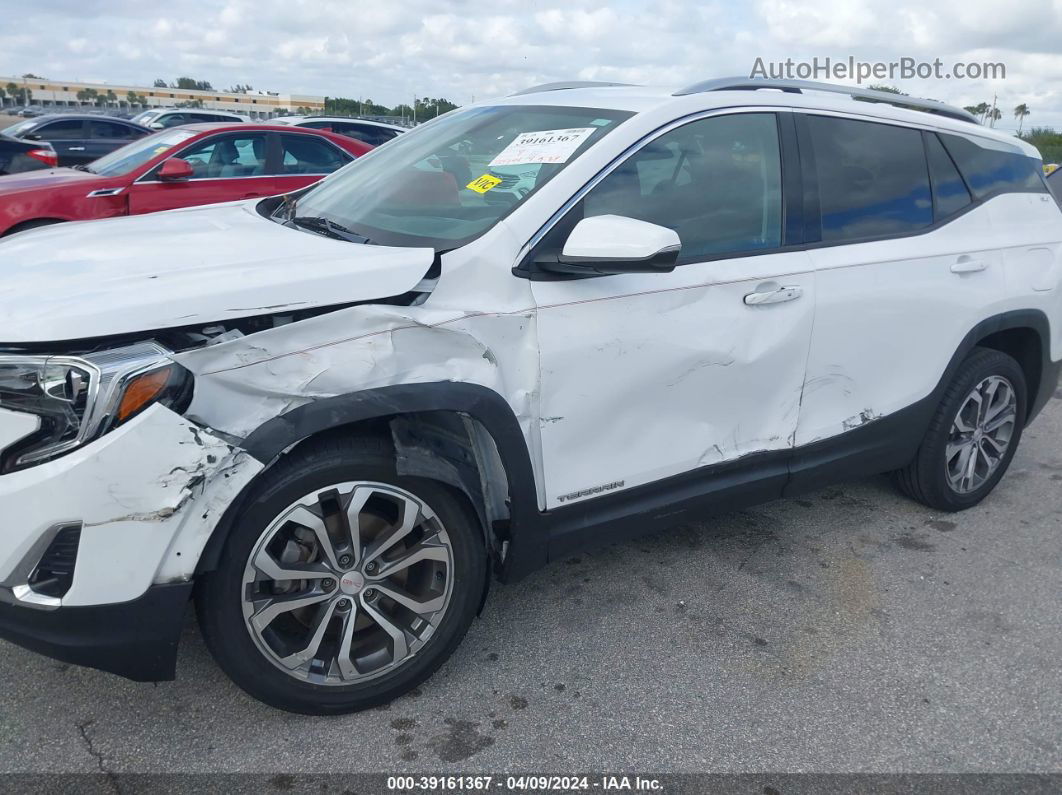 2019 Gmc Terrain Slt White vin: 3GKALPEX0KL141381