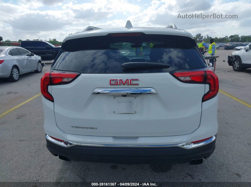 2019 Gmc Terrain Slt White vin: 3GKALPEX0KL141381