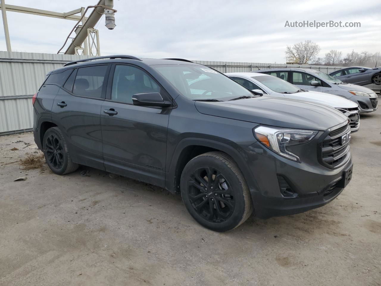 2020 Gmc Terrain Slt Серый vin: 3GKALPEX0LL140961