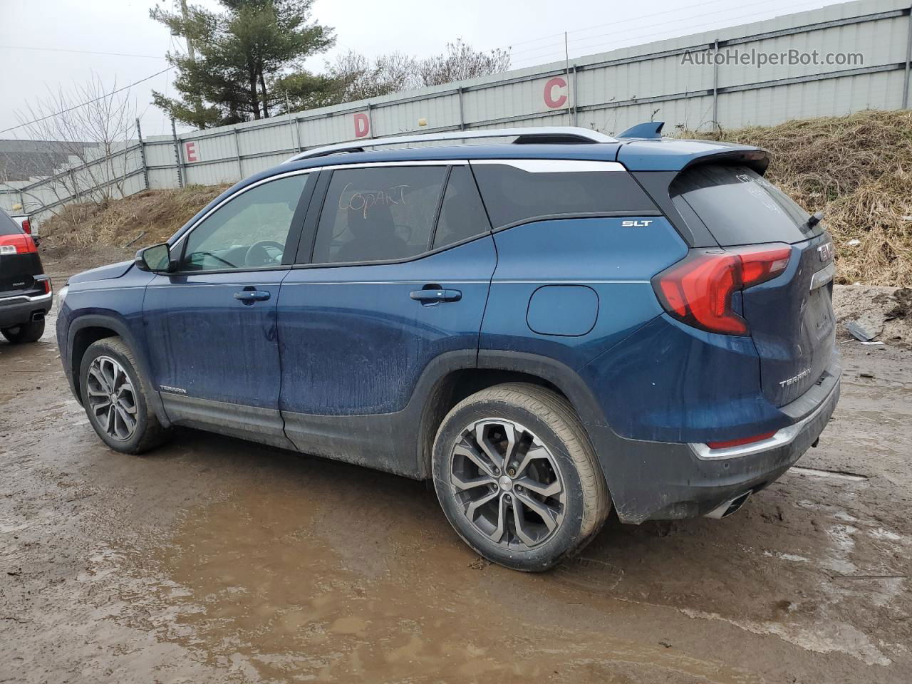 2020 Gmc Terrain Slt Blue vin: 3GKALPEX0LL193434