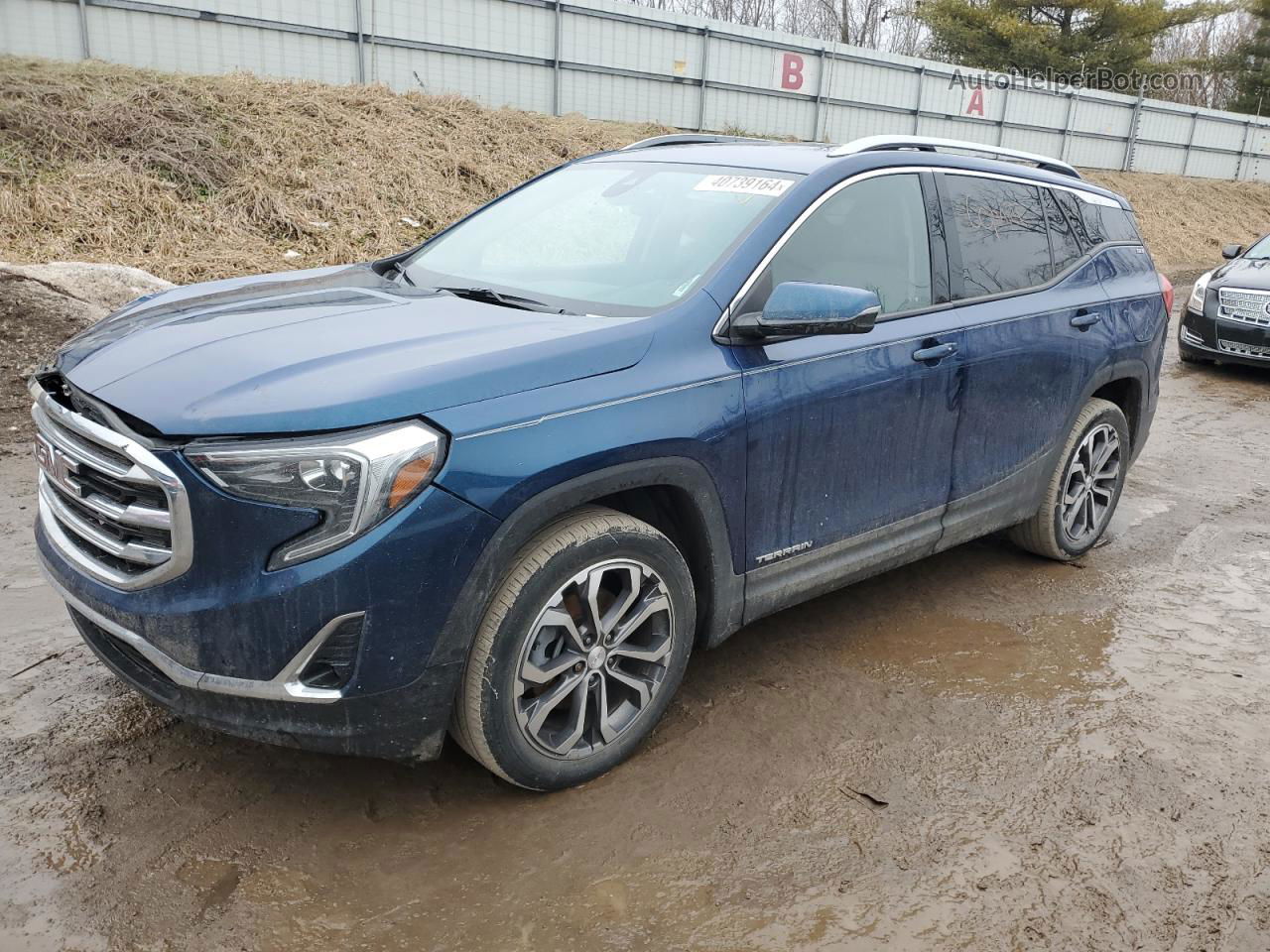 2020 Gmc Terrain Slt Blue vin: 3GKALPEX0LL193434