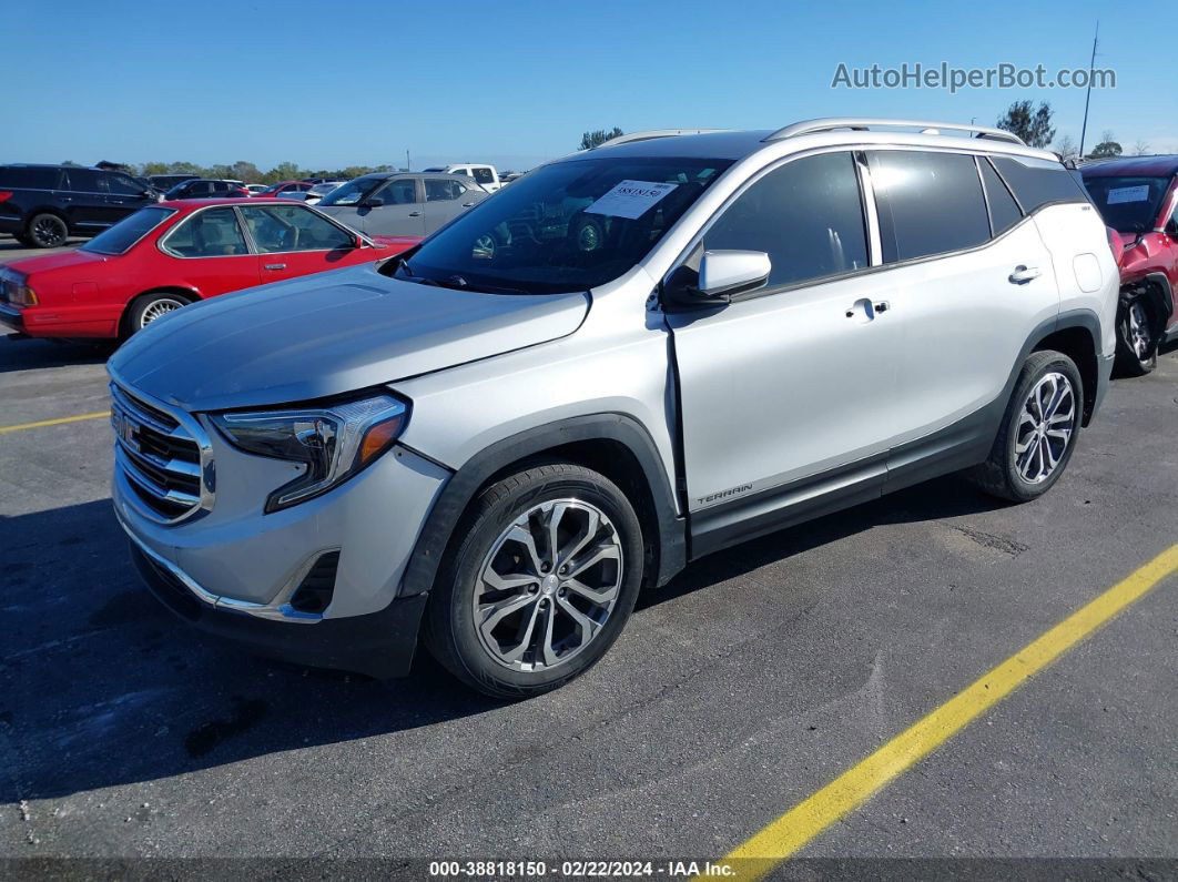 2020 Gmc Terrain Fwd Slt Silver vin: 3GKALPEX0LL209308