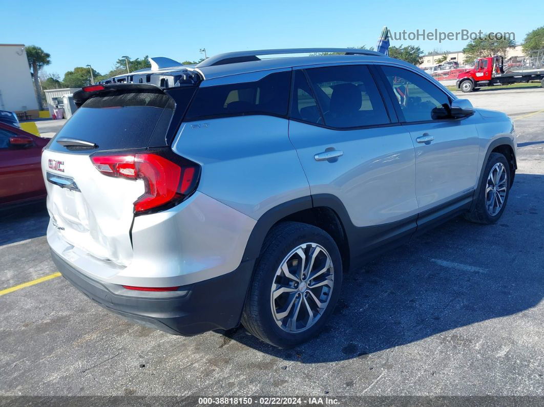 2020 Gmc Terrain Fwd Slt Silver vin: 3GKALPEX0LL209308